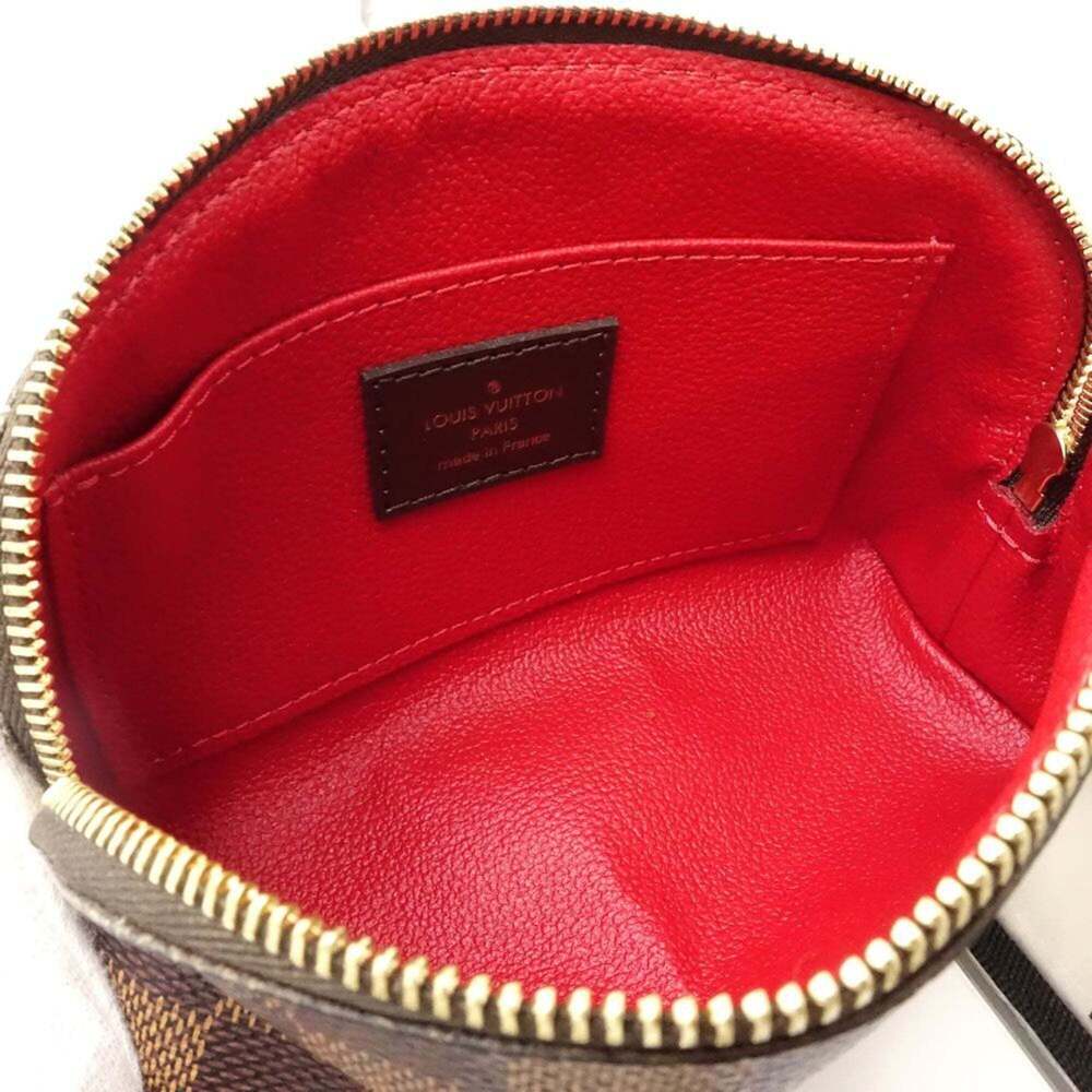 LOUIS VUITTON Brown Damier Pochette Pouch - Picture 9 of 12